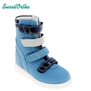 

SursilOrtho/Тутор ортопедические сандалии из натуральной кожи на липучках с закрытым мысом (обувь тутор)