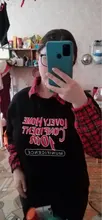 Fleece Sweatshirt Hoodies Pullover Plaid Women's Letter Patchwork Print Thicken Winter