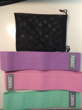 AOLIKES-Bandas de goma para Fitness, bandas de resistencia expansoras para banda elástica para ejercicio físico, entrenamiento, 3 unids/lote