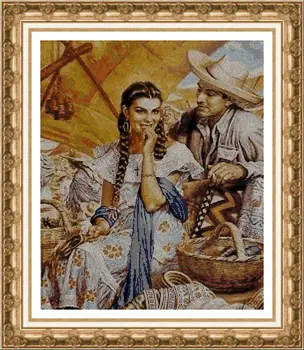 

CROSS STITCH KIT PANDATHREAD Great Painters 1246