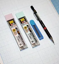 100 unids/caja 0,5/0,7mm grafito plomo 2B lápiz mecánico sustituir el plomo lápiz borrable escritura suave dibujo papelería