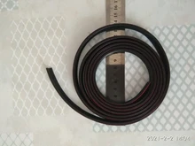Sealing-Strip Flare-Arch-Trim Rubber Automobile-Seal Small Universal Slanted T-Type 2m