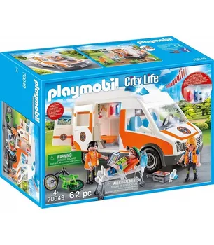 

AMBULANCE WITH LIGHTS PLAYMOBIL 70049