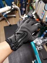 Bike-Gloves ROCKBROS Winter Full-Finger Touch-Screen Anti-Slip Warm Women Windproof 