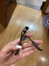 Rizador de pestañas, pinzas con mango curvo, no daña las pestañas, larga duración, maquillaje de ojos, herramientas cosméticas