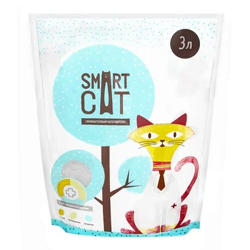 

Smart Cat filler silica gel filler with pH indicator, 3L 1.25 kg 1 pc