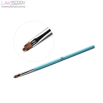 

Кисть для дизайна TNL голубая "лилия" КИСТИ: для дизайна, полигеля, и т.д.