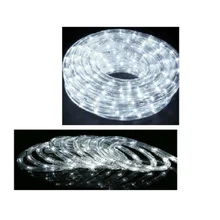 TUBO LUMINOSO светодиодный LUCI BIANCO FREDDO NATALE IMPERMEABILE ESTERNO 10 METRI