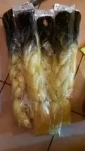 Mirras Mirror-extensiones de cabello trenzado, trenzas de tamaño gigante sintético de 24 pulgadas para trenzas en caja, textura Yaki