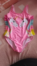 Bañador de unicornio para niña, traje de baño de una pieza, ropa de playa para niña, moda para niña 9069