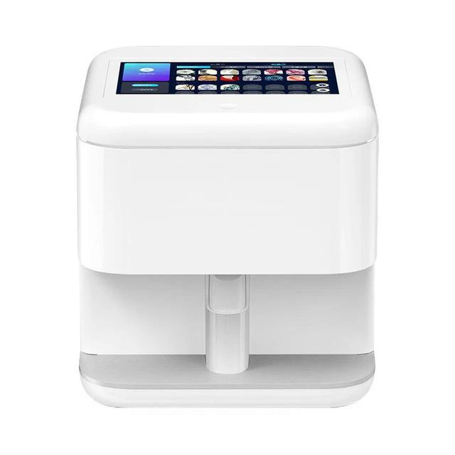 3D Nail Printer Touch Screen Nails Machine Multi Function Digital Nails Art Polish Printer Machine Automatic Nail Equipment #R40