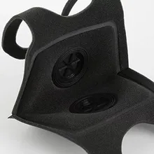 Mascarilla reutilizable Pm2.5 para ciclismo, máscara a prueba de viento, niebla, niebla, contaminación, transpirable, protección para los ojos, 2020, 1 unidad