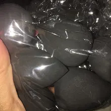 Aplicador de maquillaje negro, esponja supersuave, licuadora de polvo, base suave, contorno, difuminado