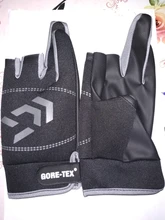 Guantes de pesca antideslizantes para hombre, protectores de manos para pesca, para deportes al aire libre, con corte de tres dedos