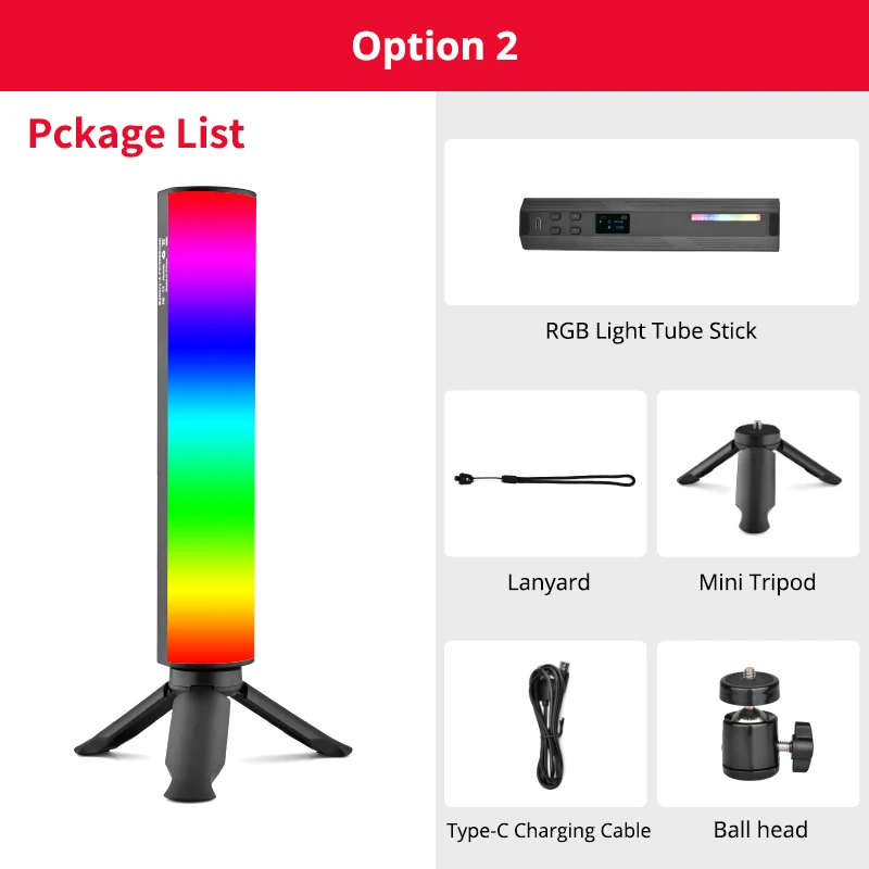 light meter photography YELANGU LM32 LED Video Light Handheld RGB Photography Light Tube Stick Magnetic Fill light 2500K-9900K Dimmable for Vlog TikTok cable cameras