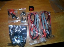 Alligator-Clip Socket-Battery Test-Probe Banana-Plug Black 55MM with 4mm Red