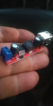 DC-DC de carga USB doble, módulo convertidor de bajada para cargador de vehículo LM2596, CC 6V-40V a 5V 3A