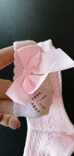 Los niños de estilo real de colores de caramelo arco hasta la rodilla calcetines bebé niño Bowknot en calcetines chico es hueco calcetines Sox