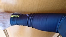 MAVIC-Calentadores de piernas Cosmic Pro Team, protección UV negra, calentador de brazo transpirable para ciclismo, carreras, MTB
