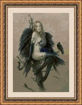

CROSS STITCH KIT PANDATHREAD MODERN AND SURREAL 33040