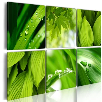 

Table-fresh green leaves-120x80