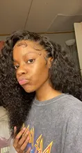 Pelucas de cabello humano con encaje frontal para mujeres negras peluca rizada de ondas profundas hd, bob frontal, pelo largo afro brasileño de 30 pulgadas, peluca de agua completa