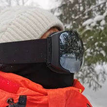 Ski-Goggles Glasses Anti-Fog Sport X-TIGER Uv400-Protection Magnetic Double-Layers Outdoor