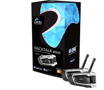 

Мотогарнитура Cardo scala rider packtalk bold JBL duo (v.2019) (+ set for care of transport as a gift!)