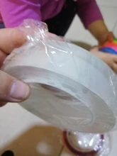 Gekkotape-Cinta mágica Nano de doble cara, transparente, sin traza, reutilizable, impermeable, pegamento limpiador para el hogar, 1/2/3/5M