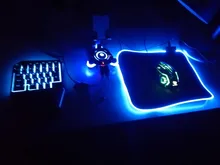 Gamer Keyboard Carpet Desk-Mat Mouse-Pad Mause Computer Large RGB