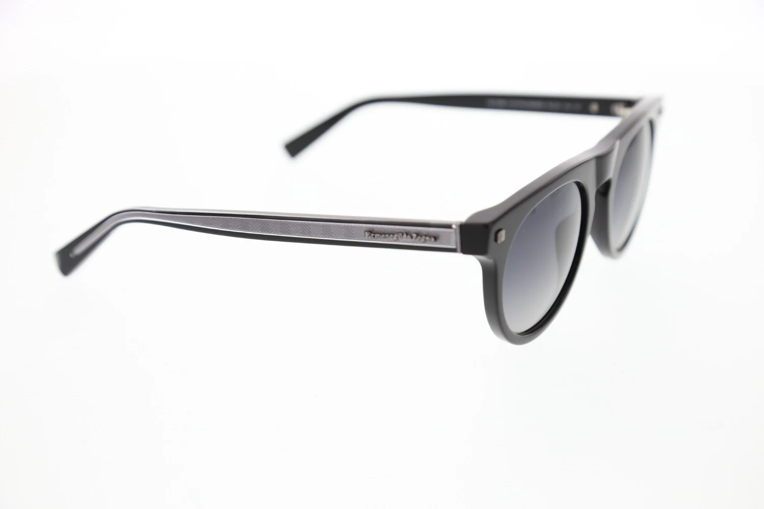 

Unisex sunglasses ez 0095 01d bone black drop drop aval 50-20-145 ermenegildo zegna