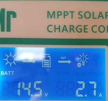 Solar Charge Controller Powmr Mppt 60A Backlight 40A 24V 12V 36V 50A LCD 30A 48V 