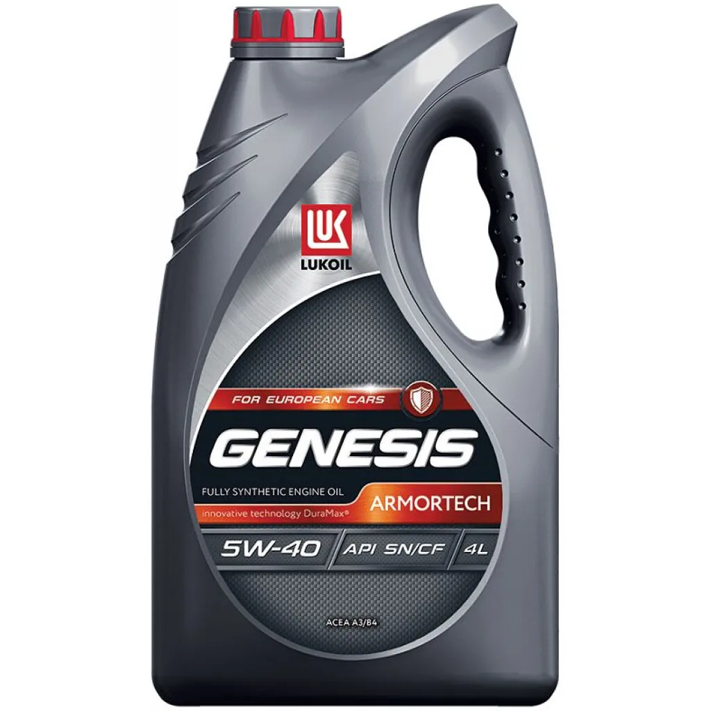 LUKOIL GENESIS ARMORTECH 5W-40 масло моторное синтетическое 4 литра | Автомобили и мотоциклы