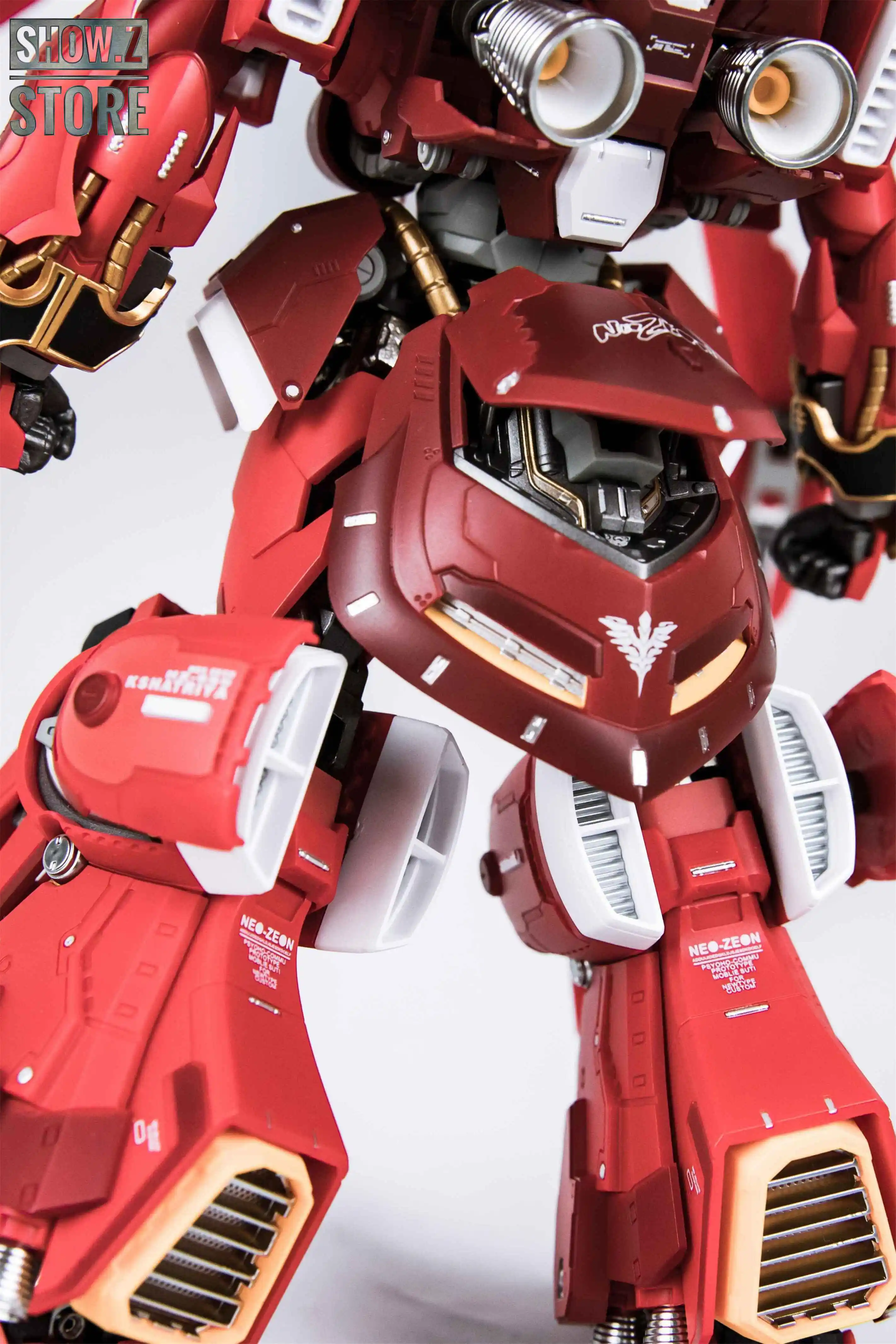 [Show. Z] Metal Club MC 1/100 NZ-666 Kshatriya Warlock красная версия полнофронтальная красная комета MB style Gundam Единорог экшн рис