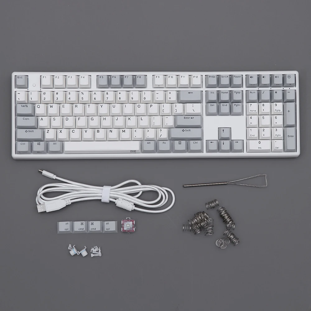 NiZ Plum x108 108 Keys Electro Capacitive Wired Keyboard 35g EC 