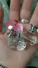 Wardrobe Handles Hardware Drawer Pull Cupboard Glass-Knobs Cabinet-Door Crystal Kitchen