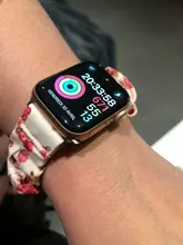 Scrunchie elástico correas de reloj de la venda de reloj para Apple Watch SERIE DE gomillas 6 5 4 3 38mm 40mm 42mm 44mm iwatch Correa pulsera de 6 5 4