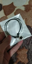 Conjunto de 2 uds. De pulsera de moda para parejas, brazalete de cuerda de diseño de Color negro con llave de bloqueo, joyas de envío al por mayor y directo