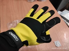 OZERO-guantes de trabajo mecánicos flexibles, Extra Grip Unisex, protección de seguridad para soldadura, jardín, motocicletas deportivas, 9022