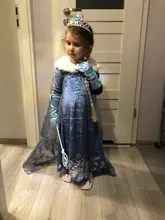 Snow-Costumes Robe Dresses Carnaval Princess-Dress Cosplay Girls Kids Disfraz Vestidor