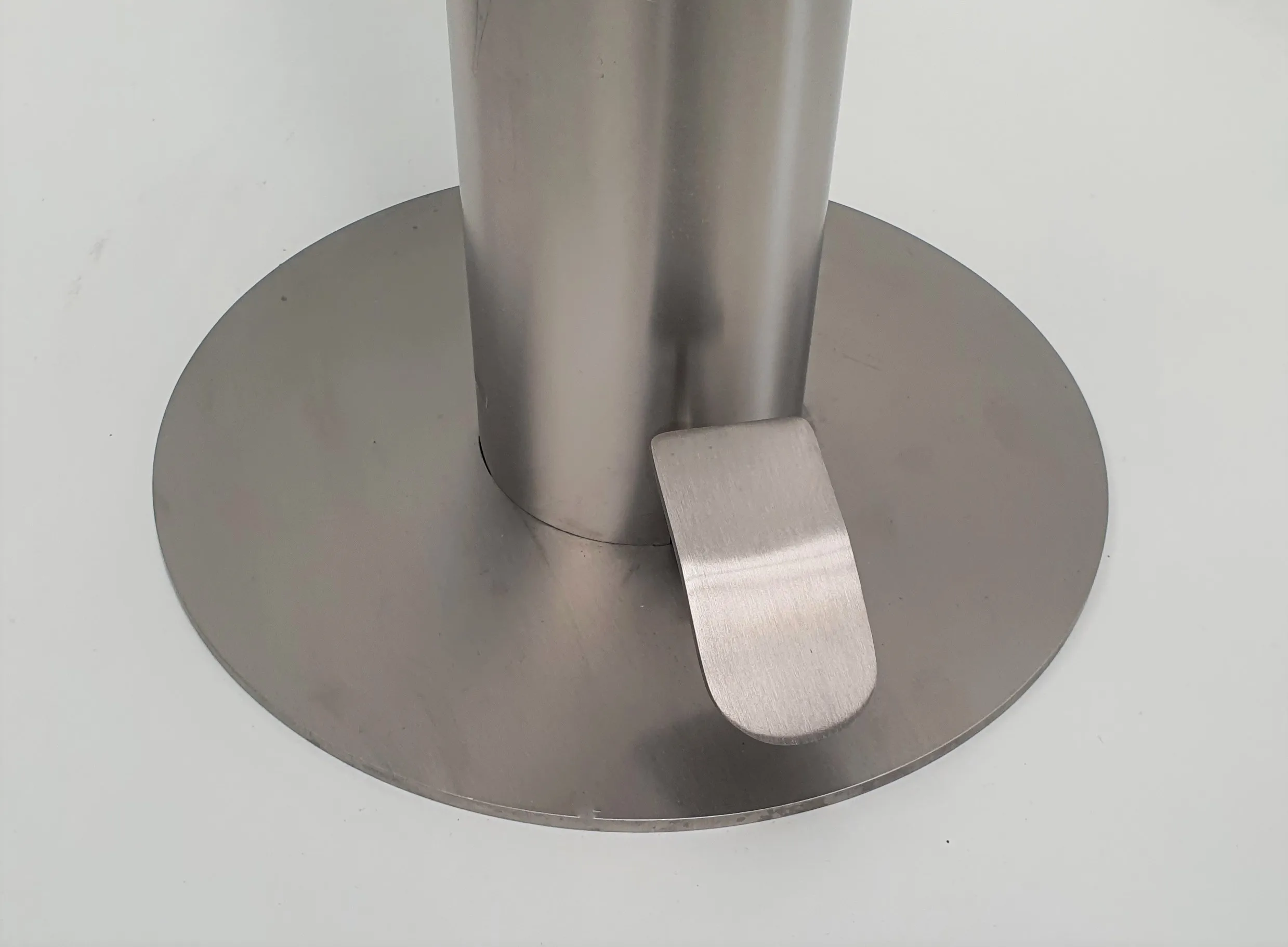 Диспенсер геля из нержавеющей стали с педалью для ног Poste Гель неизбежный accionamiento