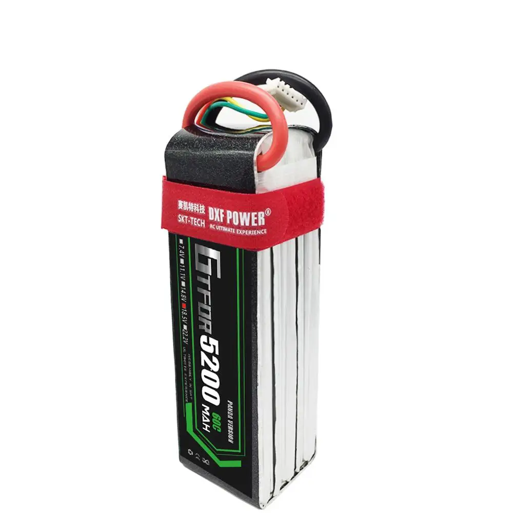 GTFDR RC Lipo батарея 18 5 V 5200mAh 50C Max 100C 5S для вертолета квадрокоптера самолета дрона FPV LOGO