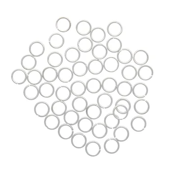 

4ar244/245/246 connecting ring 0,9*8mm, 50 pcs/pack, Astra (Silver)