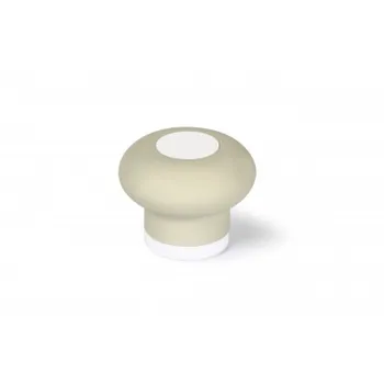 

Box with 10 door stops adhesive and screw model SOFT 3, made of plastic, with cream finish/White and