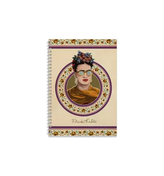 

Notebook cover lined A4 FRIDA KAHLO