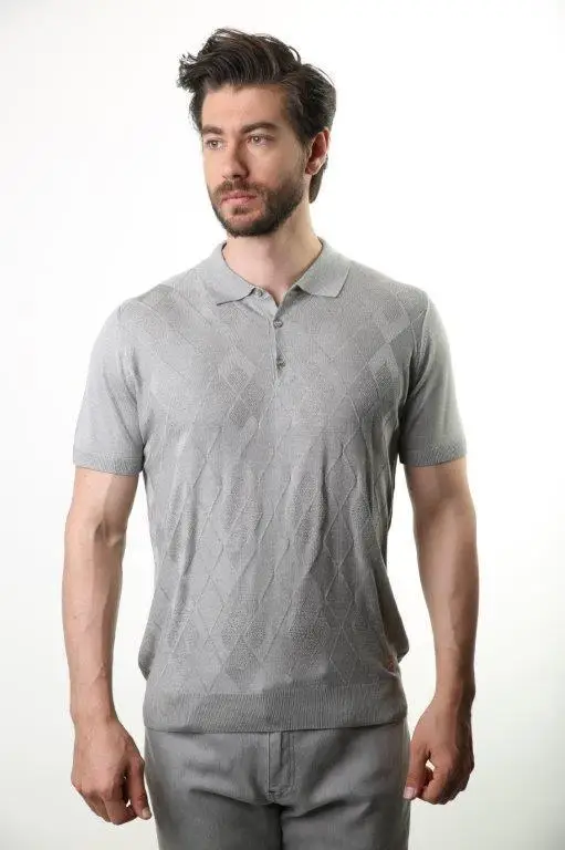 

Filippo Ghada Polo Collar Male Knitwear 3731