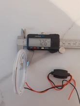 Headlight Lamp Halo-Rings Car Angel-Eyes 120mm Motorcycle 60mm Super-Bright 70mm 80mm