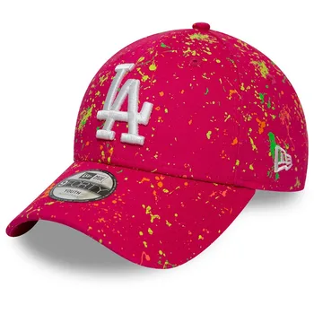 

Cap New was Paint Los Angeles DODGERS fuchsia size Toddler 54 cm.