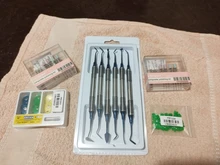 Juego de pulido de resina de curado ligero, conjunto de pulido de goma de silicona y cerámica, máquina de flexión lenta, cabezal de molienda