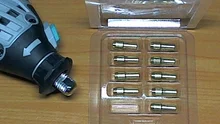 Pinkman-Portabrocas de latón para herramienta eléctrica, Mini taladro, herramienta rotativa de 0,5-3,2mm, latón y tuerca para dremel, accesorios para máquina perforadora